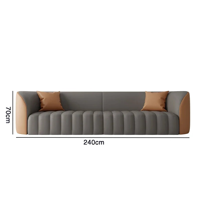 Office sofa, business hotel lobby rest area, reception sofa, coffee table combination, beauty salon sofa creativity