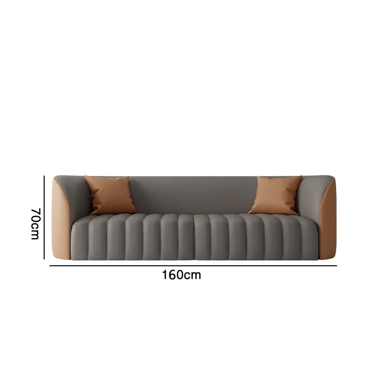 Office sofa, business hotel lobby rest area, reception sofa, coffee table combination, beauty salon sofa creativity